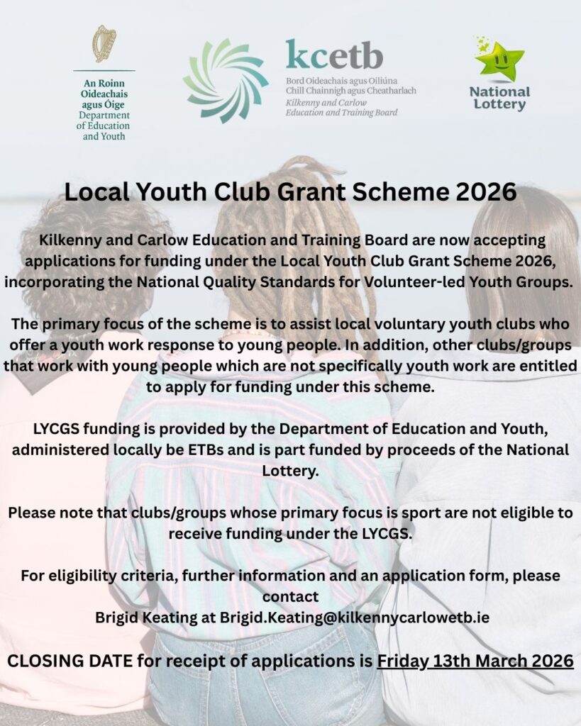 Youth Grant Scheme notice
