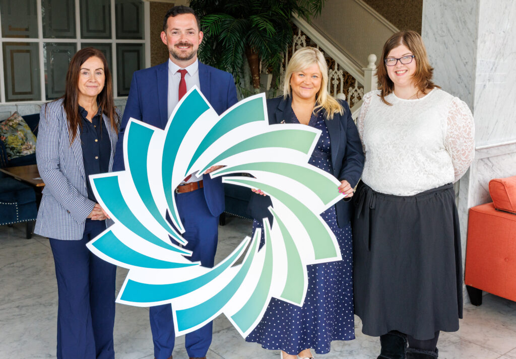 Aisling Gannon, Conor Power, Linda McCormack and Laura Dudley pictured at the national RISE showcase