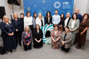 KCETB Chief Executive Dr. Lindsay Malone and Director of Schools Dr. Pauline Egan (centre)