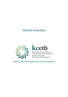 SERVICE PLAN 2025 front page